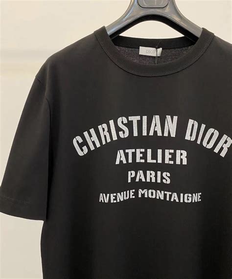 christian dior atelier tee shirt|ecru christian atelier t shirt.